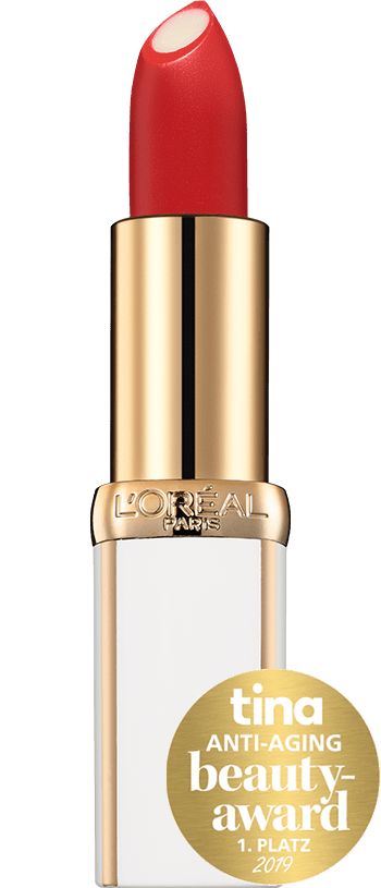 Lippenstift Radiant Tea Rose 107 Age Perfect Lippenstift Mit Pflege Kern Packshot